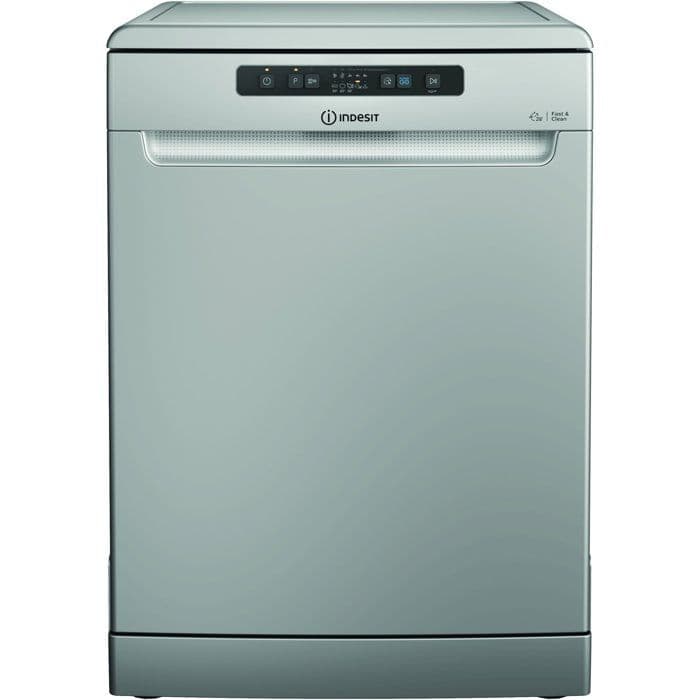 Lave-vaisselle pose libre INDESIT I3FL634OS - 14 couverts - L60cm - 44 dB - Autodoor - Silver