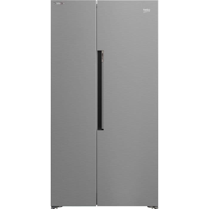 Réfrigérateur américain - BEKO - GN163141XBN - 2 portes - Pose libre - Classe E - 179 cm - Inox