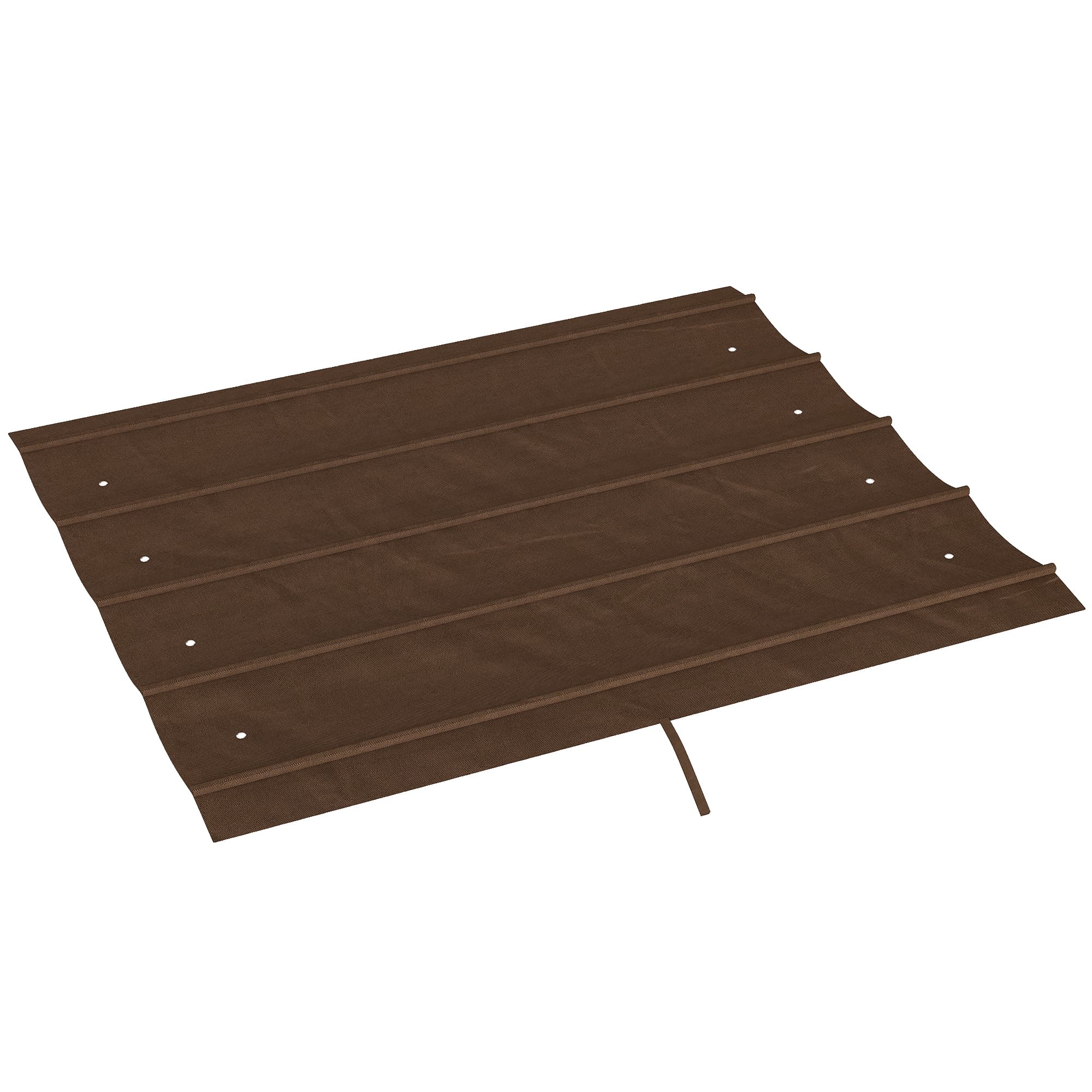 Outsunny Toile de toit de rechange pour pergola toile de remplacement protection solaire Anti-UV pour pergola de 3 x 2 m café