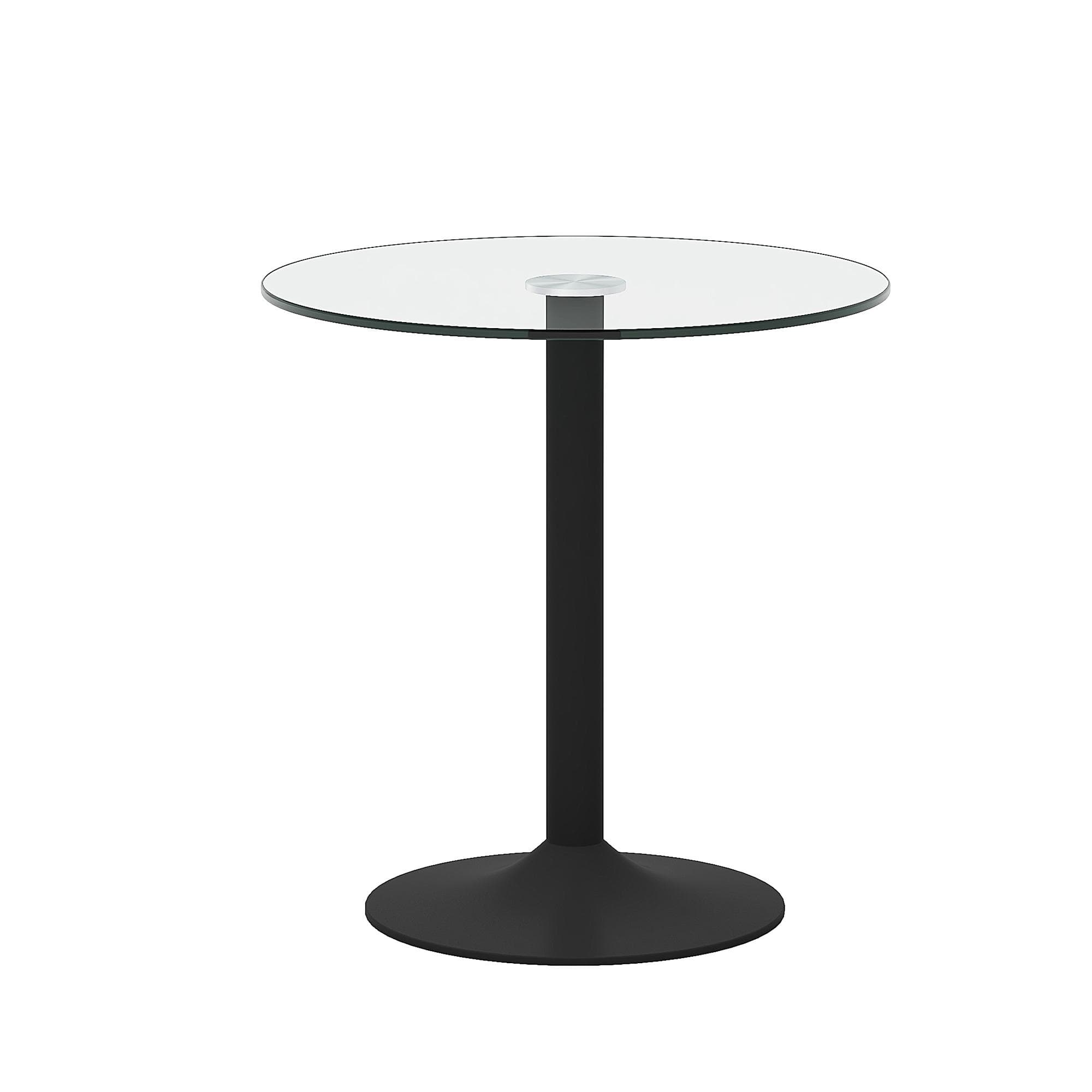 Piètement de table en métal robuste, Noir Aosom France