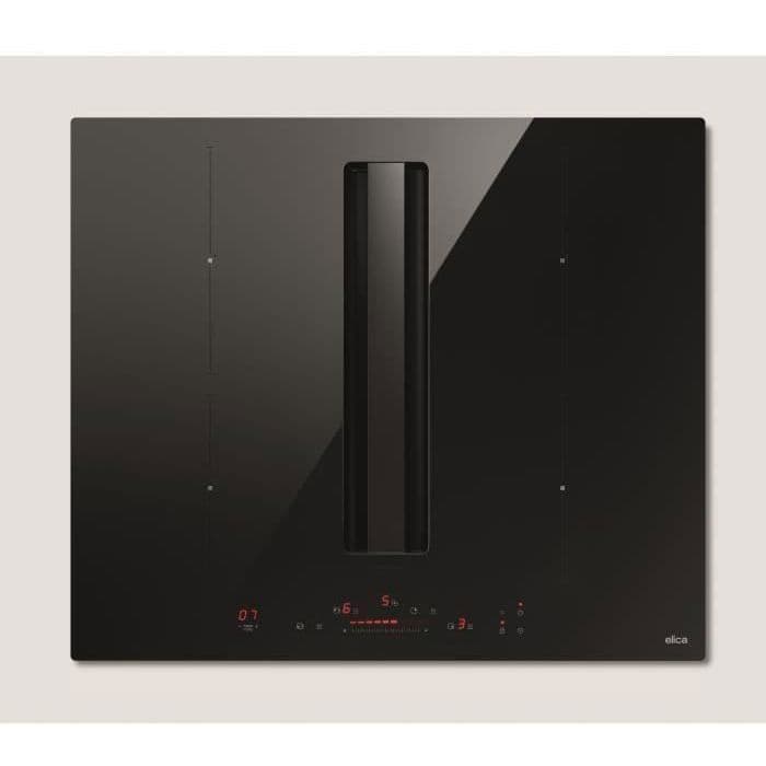 Table induction aspirante - ELICA - NikolaTesla Alpha B - 4 foyers - PRF0196211 - Largeur 60cm