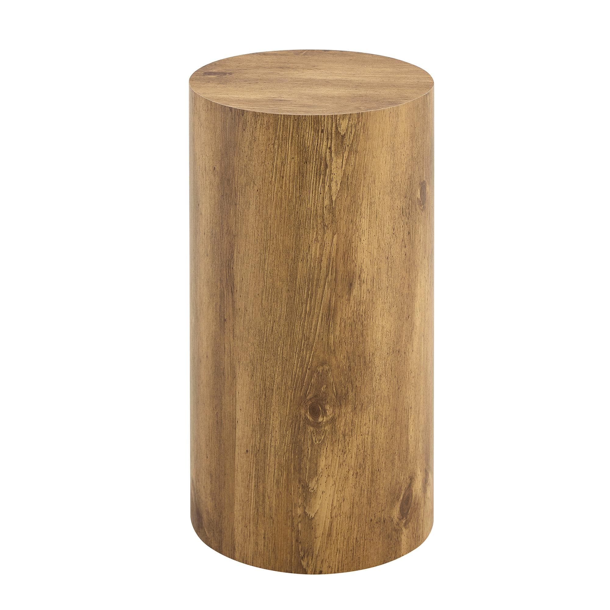 Table basse ronde élégante, Couleur naturelle Aosom France