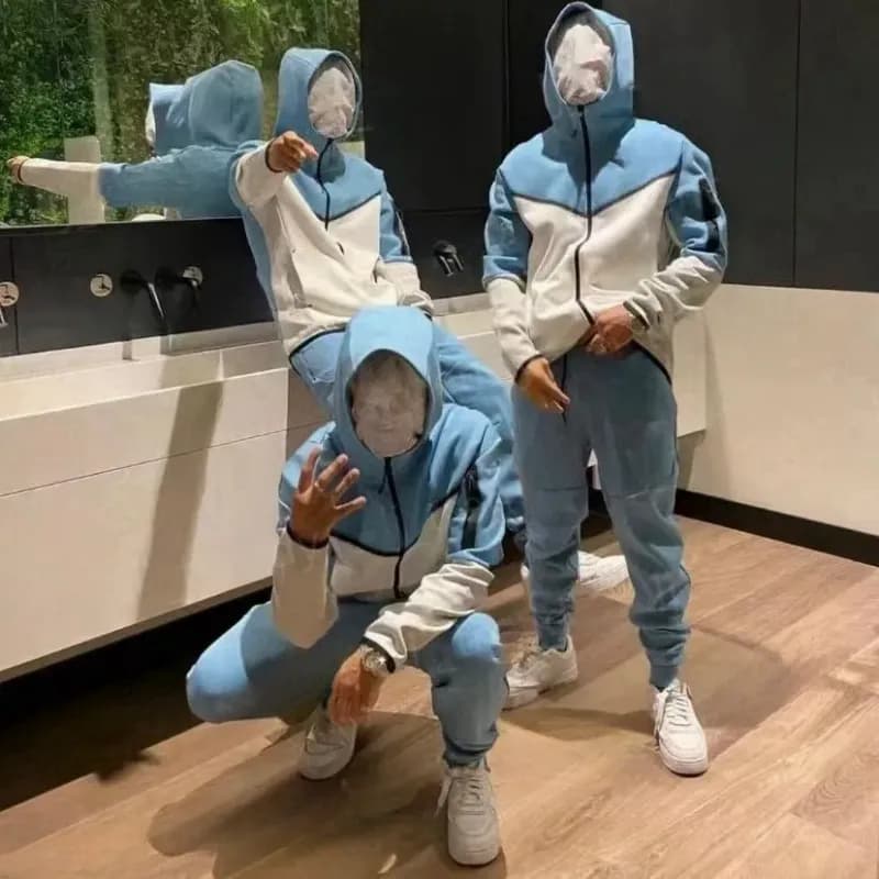 Tracuits Sportswear Sports Hoodies Designers Track Suits Unisex Sweater Zipper Loose Hoody Tech Fleece Jackets