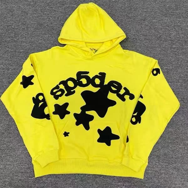 Sp5der Young Thug 555555 Sweat à capuche pour homme et femme, sweat-shirt rose en mousse de haute qualité, imprimé toile d'araignée, pull Y2k, S-