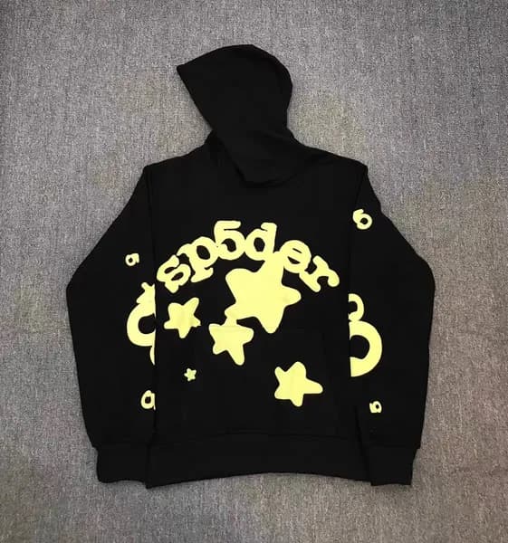 Sp5der Young Thug 555555 Sweat à capuche pour homme et femme, sweat-shirt rose en mousse de haute qualité, imprimé toile d'araignée, pull Y2k, S-