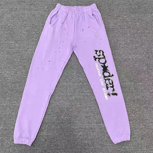 Sp5der Young Thug 555555 Sweat à capuche pour homme et femme, sweat-shirt rose en mousse de haute qualité, imprimé toile d'araignée, pull Y2k, S-