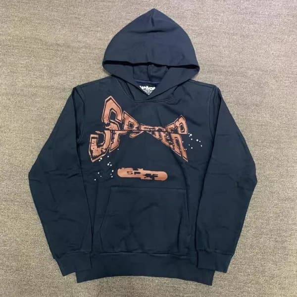 Sp5der Young Thug 555555 Sweat à capuche pour homme et femme, sweat-shirt rose en mousse de haute qualité, imprimé toile d'araignée, pull Y2k, S-