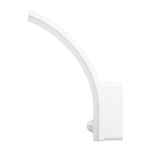 Adviti FRENIT Led Eclairage Exterieur Avec Détecteur De Crépuscule et Detecteur De Mouvement 20W IP65 Fonction de Gradation (Blanc)