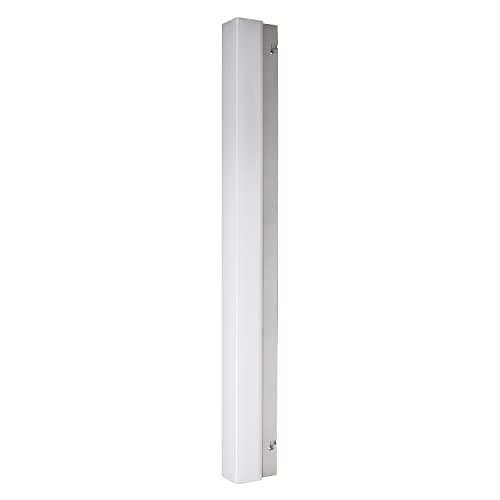 LEDVANCE Luminaire miroir LED pratique pour la salle de bain en aluminium de haute qualité, couleur de lumière réglable via interrupteur mural (blanc chaud ou blanc froid), avec protection IP44, 14W