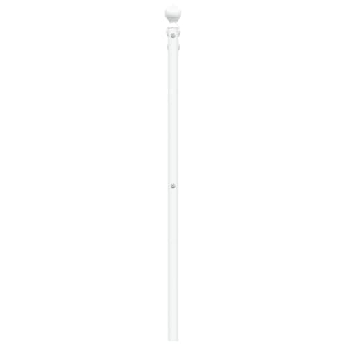 Coavain Tete de Lit 180 cm Tête de Lit Métal Blanc 187x3x97 cm