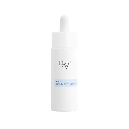 DAY+ | Sérum Nuit Régénérant Intense | Sérum Visage Nuit | Nourrit & Repulpe en profondeur, Rééquilibre la peau, Répare & Régénère | Pré & Post-biotiques | 100% d’ingrédients naturels | Flacon 30 ml