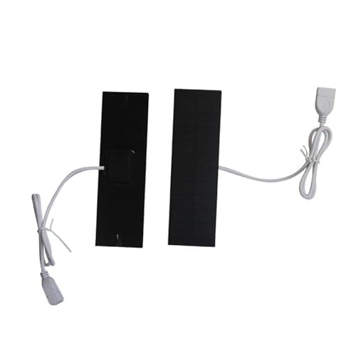 Solar Panel Charger for Camping, Fast Charging USB Charger, Portable Solar Charger, 3W Solar Panel Charger, Solar Charging Panel Phone Charger, Battery Bank for Cell Phone,