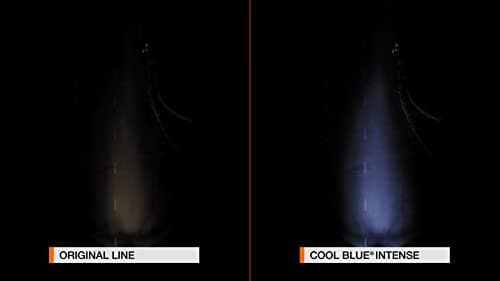 OSRAM COOL BLUE INTENSE H4, +100% plus lumineux, jusqu'à 5000K, lampe halogène, look LED, duo box (2 lampes)