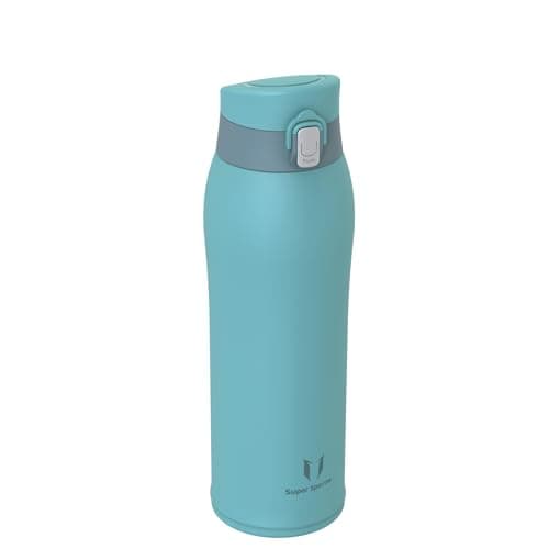 Super Sparrow Gourde Isotherme - INOX Bouteille Isotherme - 750ml - Mug Isotherme Étanche - Gourde Enfant sans BPA, pour Sport, Voyages, L'école, Bureau, Gym