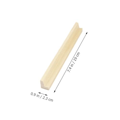Yardwe 4 Pièces Socle Minotaure Porte-dominos en Bois Support De Dominos De Train Mexicain Titulaire De Cartes à Support De Rami Plateau en Dominos Accessoires Dominos Bureau Plate-Forme
