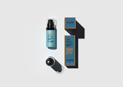 Plisson - Huile à Barbe aux 6 Huiles, Enrichie à la Vitamine E Naturelle - 99% d’Ingrédients d’Origine Naturelle - Fabrication Française - 30 ml