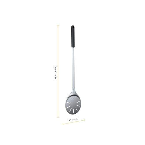Ooni pelle à tourner – Pelle à pizza à long manche – Pelle à pizza aluminium – Accessoires pour four à pizza – Accessoires