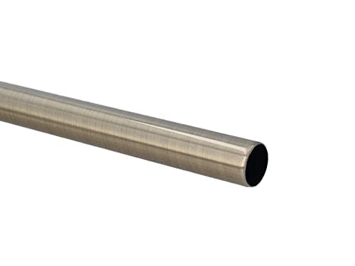 Sento 25/19mm Kit de Tringle a Rideau Metal Fixation au Plafond Laiton Antique 360 cm ILUSION
