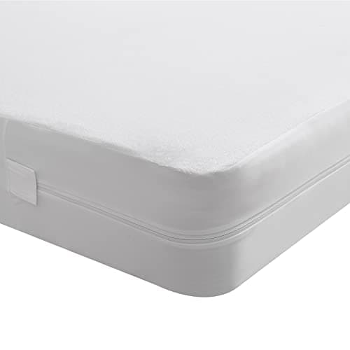Beedsooth Housse de Matelas élastique avec Fermeture, Hypoallergénique Protège-Matelas Imperméable et Respirante, Doux Alèse - 80x200cm, Hauteur 20cm, Blanc
