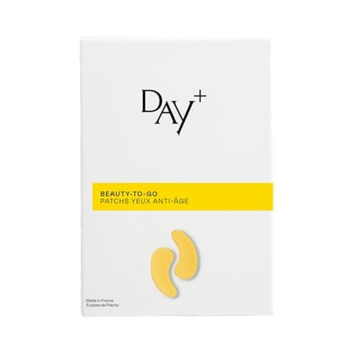DAY+ | Patchs Yeux Anti-Âge | Comble les rides & ridules, Tonifie le contour de l'œil | Regard rajeuni | Acide Hyaluronique, Carambole, Provitamine B5 | 97% d'ingrédients naturels | Pack de 3 paires