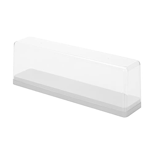 Vitrine transparente pour maquette de collection