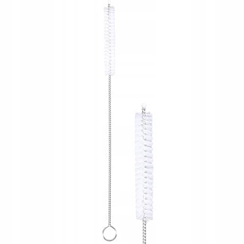 3x Tube d'aspiration du Lait Transparent 15,7cm pour 5313232961 DeLonghi + Brosse de Nettoyage pour Nettoyer les Machines à Café, Pailles, Bouteilles, Tasses