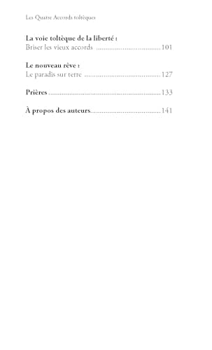 Les Quatre Accords toltèques: La voie de la liberté personnelle