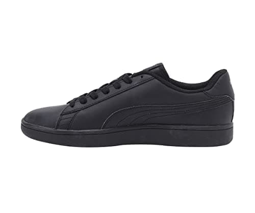 PUMA Puma Smash v2 L Baskets Mixte, Puma Noir Puma Noir, 43 EU