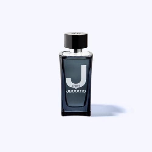 JACOMO - J De Jacomo Sport - Eau De Toilette Homme - Parfum Homme Boisé Épicé Cuiré - Citron, Fleur d'Oranger & Oud - Spray Vaporisateur - Fabriqué En France - 100 ml