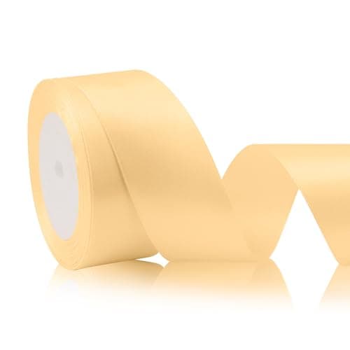 40mm Ruban Doré Noel Ruban Cadeau Ruban De Noel Ruban Or 23m Ruban Satin Doré Ruban Cadeau Emballage Noel Ruban Papier Cadeau Ruban Dore Satin Pour Decoration Automne, Décoration De La Maison