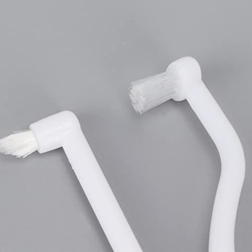 Brosse à Dents Matelassée, Brosse de Nettoyage de Support de Dents de Sagesse, Brosse Orthodontique de Nettoyage de Tache Brosse Interdentaire de Soin Buccal Blanc
