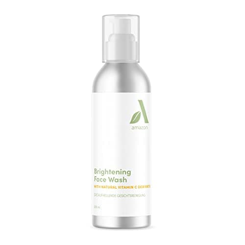 Amazon Aware Nettoyant visage éclaircissant à la vitamine C et à l'extrait d'orange bio pour femmes, Agrume, 200ml, lot de 1