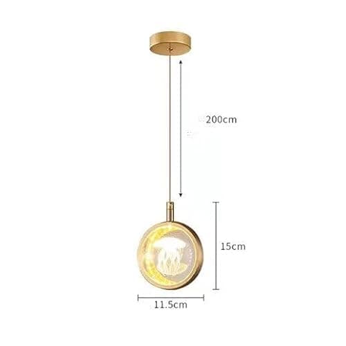 TTNAO Lustres Salon Cuisine Anneaux métalliques Avec K9 Boule de Cristal Moderne Lampe Suspendue Lustre Cristal Chambre Suspensions Lampe Chambre Couloir Salon Cuisine-(Méduses)
