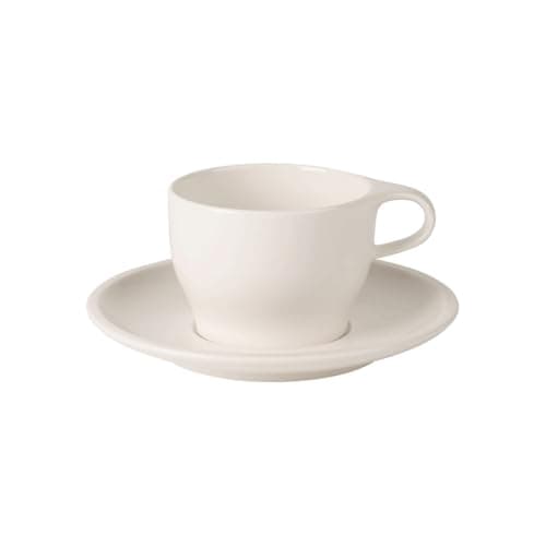 Villeroy & Boch Coffee Passion Set café au lait, 2 pièces, Porcelaine Premium, Blanc