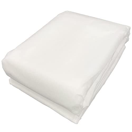 Muzhira 17g/m2 2m x 5m Non-tissée de Protection Hivernale, Polaire de Protection Contre Gel des Plantes for Protection Antigel Perméable, Coupe-Vent, Froid, Chaud et Anti-Insectes