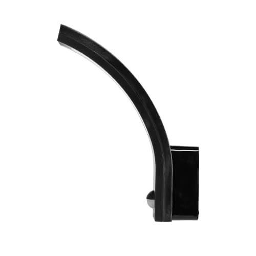 Adviti PIRYT LED 10W Lampe Exterieur Detecteur de Mouvement 800lm IP54 4000K Design Moderne Etanche (noir)