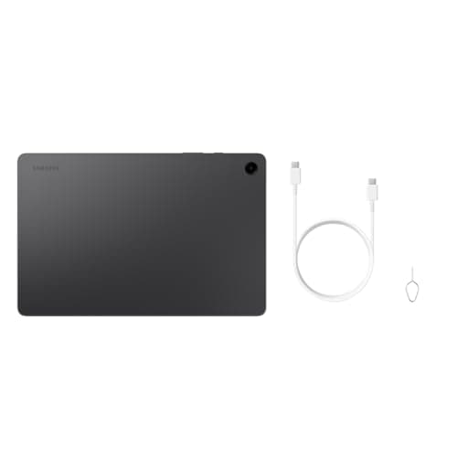Samsung Galaxy Tab A9+ Tablette Android, 64 Go de Stockage, Grand écran de 11", Wifi, Son 3D, Anthracite, avec Chargeur secteur rapide 25W inclus (version FR)