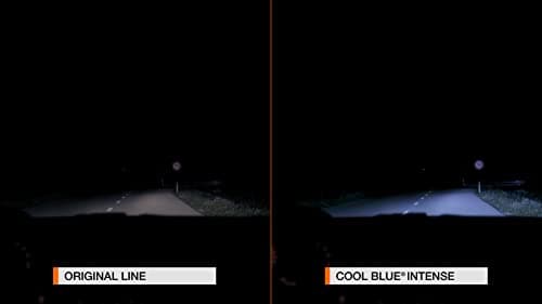 OSRAM COOL BLUE INTENSE H4, +100% plus lumineux, jusqu'à 5000K, lampe halogène, look LED, duo box (2 lampes)
