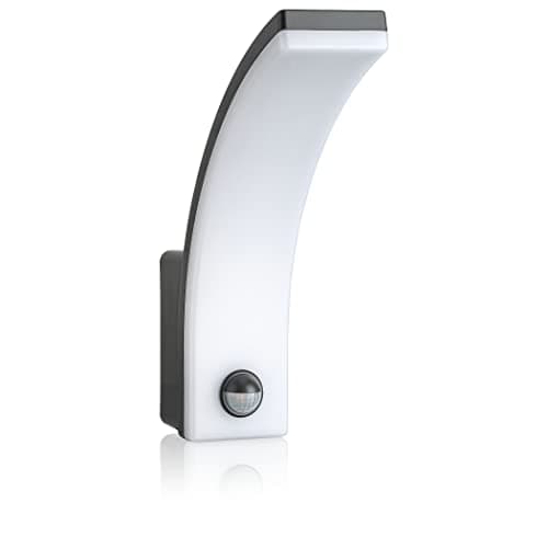 SEBSON LED Luminaire Exterieur avec Detecteur de Mouvement 9m/140° - Eclairage Exterieur Anthracite 20W 1550lm 6000K - IP65 Applique Murale