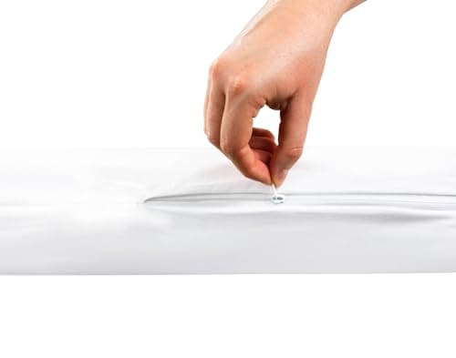 Pharma-Housse - Housse Anti-acariens intégrale pour Matelas - Dispositif médical - Garantie 10 Ans - Housse barrière sans Traitement ni plastification - Fabriquée en France