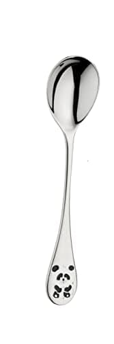 Pintinox, Set de 8 Couverts Enfant en Acier Inoxydable, Set composé d'une Fourchette, d'un Couteau, d'une cuillère et d'une cuillère à café