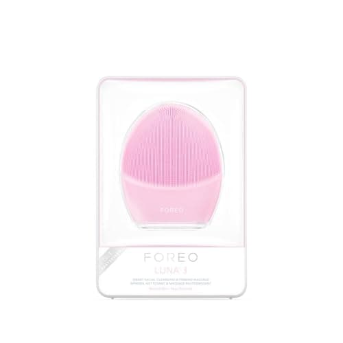 Foreo Luna 3 Peau Normale | Brosse Nettoyante Visage | Massage Raffermissant | Soins Ultra-Hygiéniques | Exfoliant Visage Facile À Transporter | Brosse Silicone Pour Une Peau Nette| Connecté À L'App