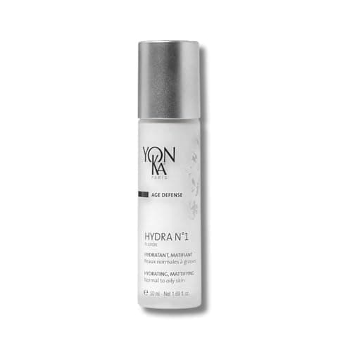 Hydra N°1 Fluide Yonka 50ml - Hydratant Matifiant Peau Normale à Grasse Déshydratée - Hydratation Profonde Longue Durée sans Brillance - Effet Mat