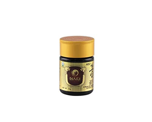 Ginseng Rouge Coréen liquide 50g Extrait Gold - pour 1 mois 1/2 - La meilleure qualité de Ginseng Rouge Coréen - La plus forte concentration possible en Ginsénosides Rg1,Rb1,Rg3 > 13 mg/g.