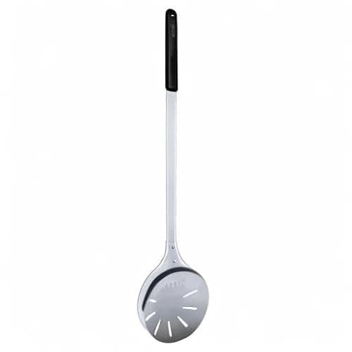 Ooni pelle à tourner – Pelle à pizza à long manche – Pelle à pizza aluminium – Accessoires pour four à pizza – Accessoires