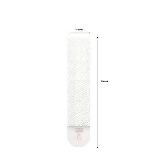 Command Languettes Accroches Tableaux Moyen Modèle, 4 x 2 Languettes, 7,2 kg, Blanc - Fixation sans Dommage