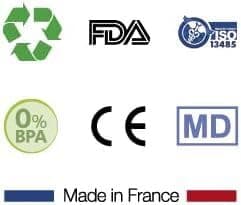 ONIRIS + Orthèse Anti Ronflement - Validé Cliniquement pour l Apnée Du Sommeil - Made in France - Gouttière dentaire - Orthèse d avancée Mandibulaire – Agit sur les causes d’un Mauvais Sommeil.