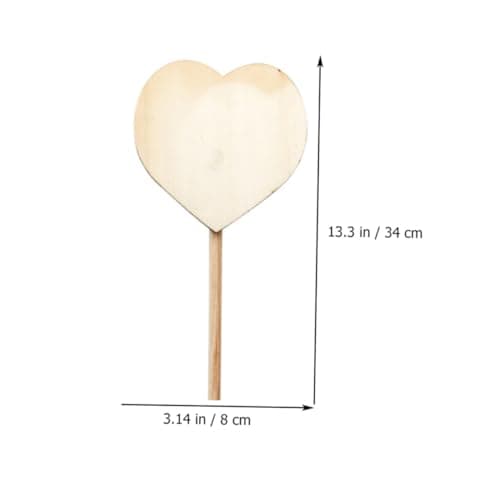 LALADEFIEE 10 Pièces De Fée Baguettes De Fée De Peinture De De Fée Graffiti Bricolage Bâtons De Fée Bricolage Peinture Beige en Bois