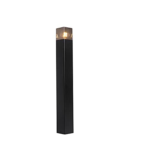 Qazqa denmark - Lampe sur pied extérieur - 1 lumière - L 8.3 cm - Noir - Moderne - éclairage extérieur