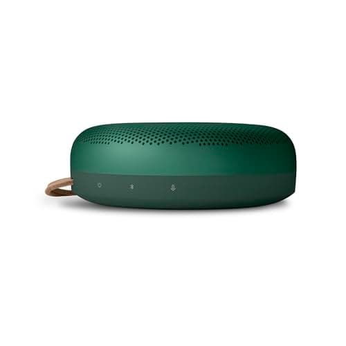 Bang & Olufsen Beosound A1 (2ème Gén) - Enceinte Bluetooth Portable Étanche, Son Immersif à 360 Degrés, Microphones pour les Appels Téléphoniques & Assistance Vocale Alexa, 18 H - Vert